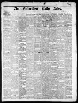 Primary view of object titled 'The Galveston Daily News. (Galveston, Tex.), Vol. 34, No. 103, Ed. 1 Wednesday, May 6, 1874'.