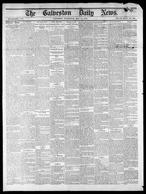 Primary view of object titled 'The Galveston Daily News. (Galveston, Tex.), Vol. 34, No. 109, Ed. 1 Wednesday, May 13, 1874'.