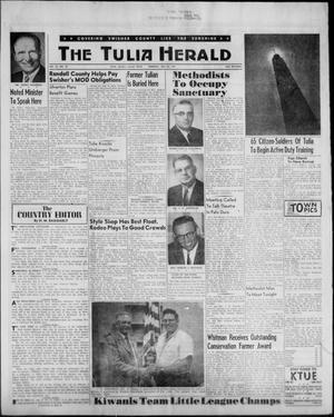The Tulia Herald (Tulia, Tex), Vol. 53, No. 29, Ed. 1, Thursday, July 20, 1961