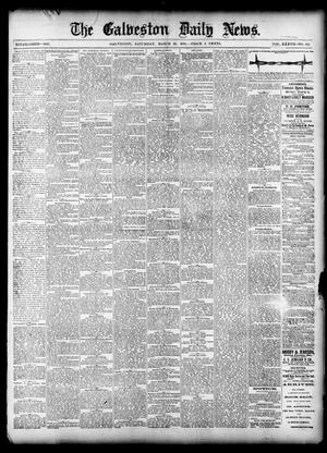 The Galveston Daily News. (Galveston, Tex.), Vol. 37, No. 312, Ed. 1 Saturday, March 22, 1879