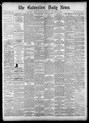 The Galveston Daily News. (Galveston, Tex.), Vol. 39, No. 121, Ed. 1 Wednesday, August 11, 1880
