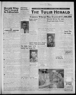 The Tulia Herald (Tulia, Tex), Vol. 52, No. 25, Ed. 1, Thursday, June 22, 1961