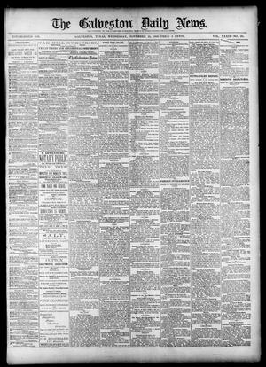 The Galveston Daily News. (Galveston, Tex.), Vol. 39, No. 211, Ed. 1 Wednesday, November 24, 1880
