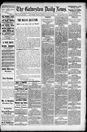 The Galveston Daily News. (Galveston, Tex.), Vol. 44, No. 109, Ed. 1 Tuesday, August 11, 1885