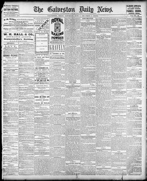 Primary view of object titled 'The Galveston Daily News. (Galveston, Tex.), Vol. 41, No. 63, Ed. 1 Saturday, June 3, 1882'.
