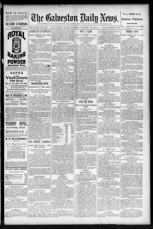 The Galveston Daily News. (Galveston, Tex.), Vol. 43, No. 173, Ed. 1 Monday, October 13, 1884