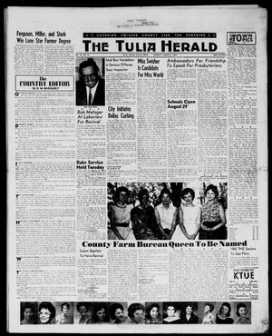 The Tulia Herald (Tulia, Tex), Vol. 54, No. 31, Ed. 1, Thursday, August 2, 1962