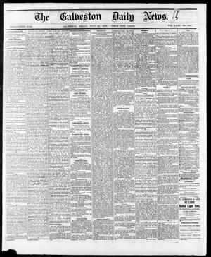 Primary view of object titled 'The Galveston Daily News. (Galveston, Tex.), Vol. 35, No. 168, Ed. 1 Friday, July 23, 1875'.