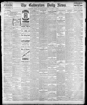 The Galveston Daily News. (Galveston, Tex.), Vol. 40, No. 300, Ed. 1 Wednesday, March 8, 1882