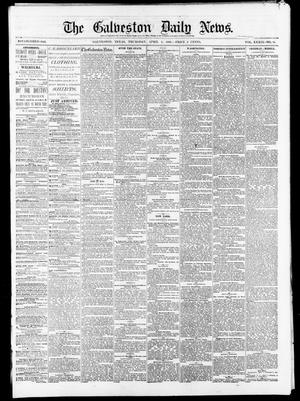 Primary view of object titled 'The Galveston Daily News. (Galveston, Tex.), Vol. 39, No. 14, Ed. 1 Thursday, April 8, 1880'.