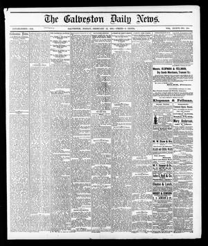 The Galveston Daily News. (Galveston, Tex.), Vol. 36, No. 288, Ed. 1 Friday, February 22, 1878