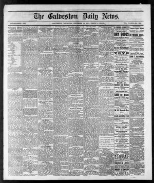 Primary view of object titled 'The Galveston Daily News. (Galveston, Tex.), Vol. 36, No. 233, Ed. 1 Thursday, December 20, 1877'.