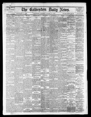 The Galveston Daily News. (Galveston, Tex.), Vol. 34, No. 242, Ed. 1 Thursday, October 15, 1874