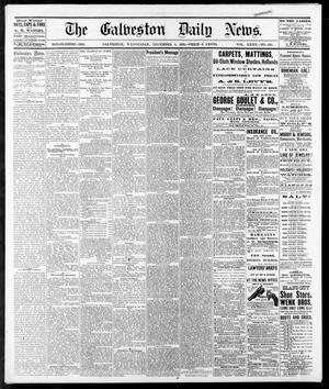 Primary view of object titled 'The Galveston Daily News. (Galveston, Tex.), Vol. 35, No. 220, Ed. 1 Wednesday, December 6, 1876'.