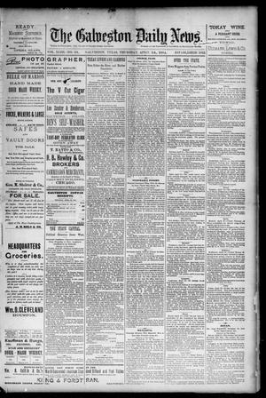 The Galveston Daily News. (Galveston, Tex.), Vol. 43, No. 31, Ed. 1 Thursday, April 24, 1884