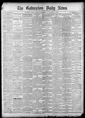 The Galveston Daily News. (Galveston, Tex.), Vol. 39, No. 162, Ed. 1 Tuesday, September 28, 1880
