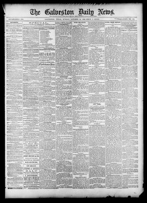 The Galveston Daily News. (Galveston, Tex.), Vol. 39, No. 185, Ed. 1 Sunday, October 24, 1880