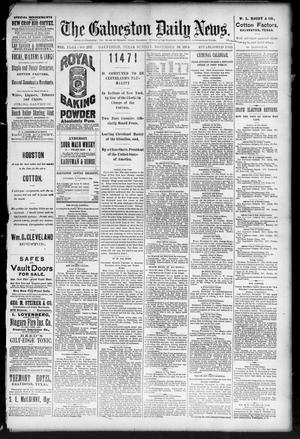 The Galveston Daily News. (Galveston, Tex.), Vol. 43, No. 207, Ed. 1 Sunday, November 16, 1884