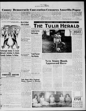 The Tulia Herald (Tulia, Tex), Vol. 54, No. 20, Ed. 1, Thursday, May 17, 1962