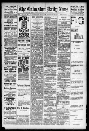 The Galveston Daily News. (Galveston, Tex.), Vol. 44, No. 142, Ed. 1 Sunday, September 13, 1885