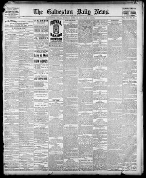 The Galveston Daily News. (Galveston, Tex.), Vol. 41, No. 29, Ed. 1 Tuesday, April 25, 1882