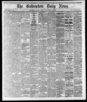 Primary view of object titled 'The Galveston Daily News. (Galveston, Tex.), Vol. 35, No. 308, Ed. 1 Sunday, March 18, 1877'.