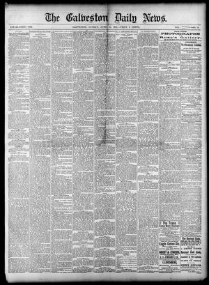 The Galveston Daily News. (Galveston, Tex.), Vol. 38, No. 72, Ed. 1 Sunday, June 15, 1879