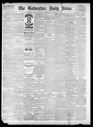 Primary view of object titled 'The Galveston Daily News. (Galveston, Tex.), Vol. 42, No. 235, Ed. 1 Monday, November 12, 1883'.