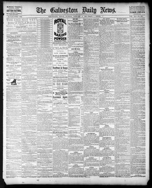 Primary view of object titled 'The Galveston Daily News. (Galveston, Tex.), Vol. 41, No. 256, Ed. 1 Sunday, January 14, 1883'.