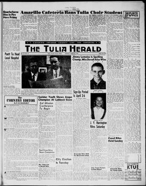 The Tulia Herald (Tulia, Tex), Vol. 54, No. 13, Ed. 1, Thursday, March 29, 1962