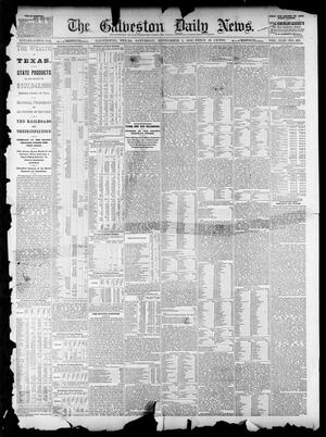 Primary view of object titled 'The Galveston Daily News. (Galveston, Tex.), Vol. 42, No. 163, Ed. 1 Saturday, September 1, 1883'.