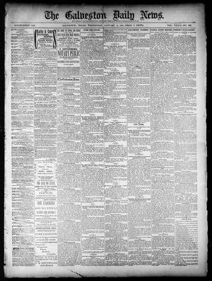 Primary view of object titled 'The Galveston Daily News. (Galveston, Tex.), Vol. 39, No. 247, Ed. 1 Wednesday, January 5, 1881'.