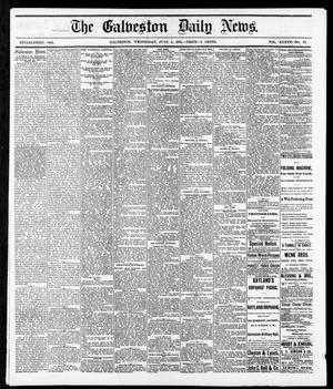 The Galveston Daily News. (Galveston, Tex.), Vol. 37, No. 63, Ed. 1 Wednesday, June 5, 1878