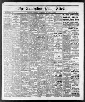 The Galveston Daily News. (Galveston, Tex.), Vol. 36, No. 203, Ed. 1 Thursday, November 15, 1877