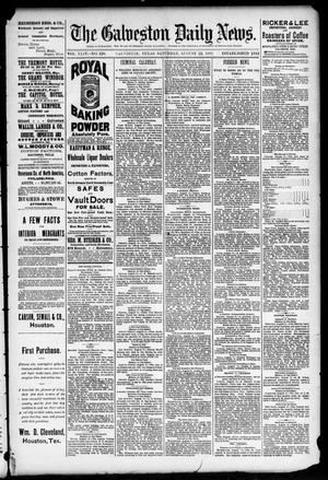 The Galveston Daily News. (Galveston, Tex.), Vol. 44, No. 120, Ed. 1 Saturday, August 22, 1885