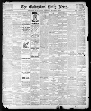 Primary view of object titled 'The Galveston Daily News. (Galveston, Tex.), Vol. 42, No. 236, Ed. 1 Tuesday, November 13, 1883'.