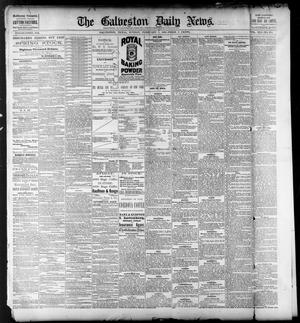 Primary view of object titled 'The Galveston Daily News. (Galveston, Tex.), Vol. 41, No. 274, Ed. 1 Sunday, February 4, 1883'.