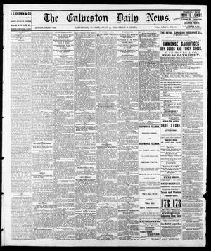 Primary view of object titled 'The Galveston Daily News. (Galveston, Tex.), Vol. 35, No. 87, Ed. 1 Sunday, July 2, 1876'.