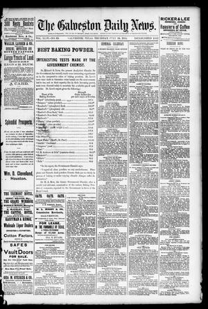 The Galveston Daily News. (Galveston, Tex.), Vol. 44, No. 83, Ed. 1 Thursday, July 16, 1885