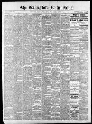 The Galveston Daily News. (Galveston, Tex.), Vol. 37, No. 277, Ed. 1 Sunday, February 9, 1879