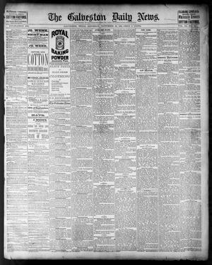 The Galveston Daily News. (Galveston, Tex.), Vol. 40, No. 147, Ed. 1 Saturday, September 10, 1881
