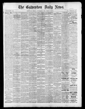 Primary view of object titled 'The Galveston Daily News. (Galveston, Tex.), Vol. 37, No. 197, Ed. 1 Friday, November 8, 1878'.