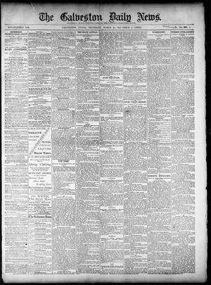 The Galveston Daily News. (Galveston, Tex.), Vol. 40, No. 1, Ed. 1 Thursday, March 24, 1881