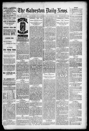 The Galveston Daily News. (Galveston, Tex.), Vol. 45, No. 243, Ed. 1 Saturday, December 25, 1886