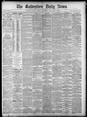 The Galveston Daily News. (Galveston, Tex.), Vol. 38, No. 194, Ed. 1 Monday, November 3, 1879