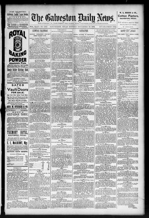The Galveston Daily News. (Galveston, Tex.), Vol. 43, No. 215, Ed. 1 Monday, November 24, 1884