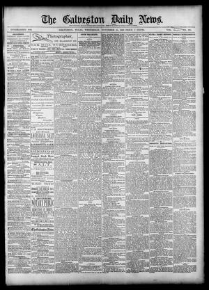 The Galveston Daily News. (Galveston, Tex.), Vol. 39, No. 205, Ed. 1 Wednesday, November 17, 1880