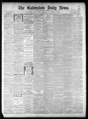 The Galveston Daily News. (Galveston, Tex.), Vol. 39, No. 287, Ed. 1 Sunday, February 20, 1881