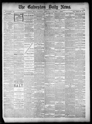 The Galveston Daily News. (Galveston, Tex.), Vol. 39, No. 289, Ed. 1 Wednesday, February 23, 1881