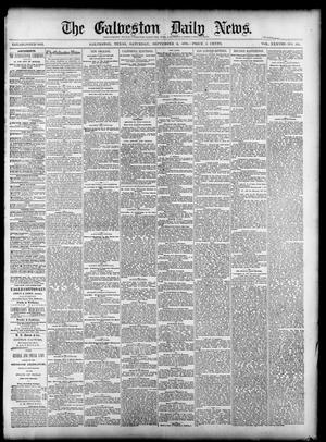 The Galveston Daily News. (Galveston, Tex.), Vol. 38, No. 144, Ed. 1 Saturday, September 6, 1879